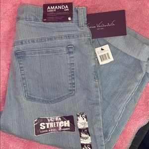 Gloria Vanderbilt Classic Fit Amanda Jean Capris